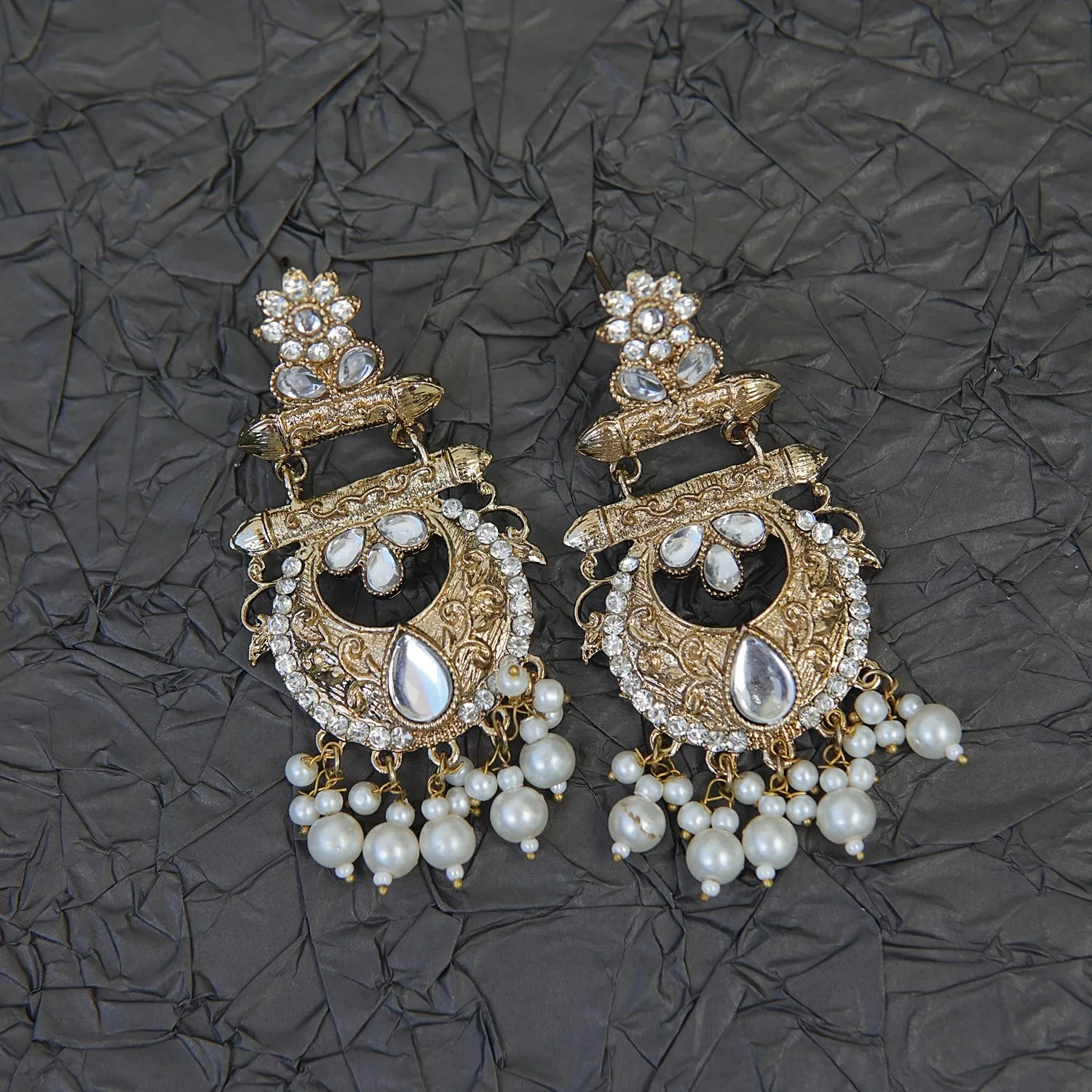 Madrasi Copper Earrings