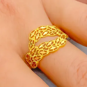 Majestic Refined 22k Gold Ring