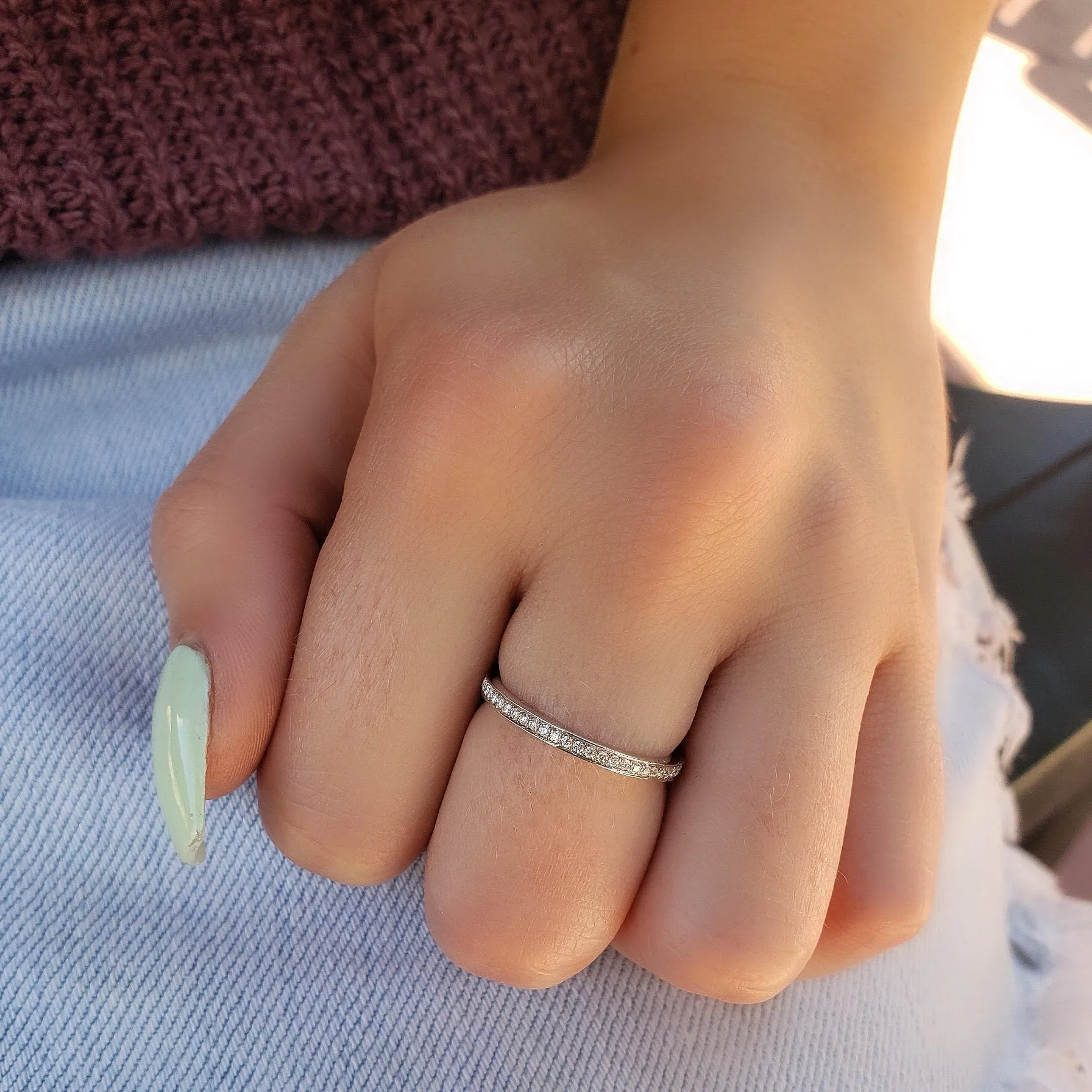 Makai Pave Diamond Ring Band
