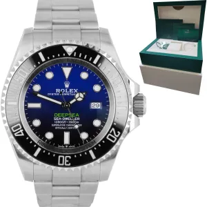 MARCH 2021 Rolex Sea-Dweller Deepsea James Cameron Blue 44mm 126660 Watch B P