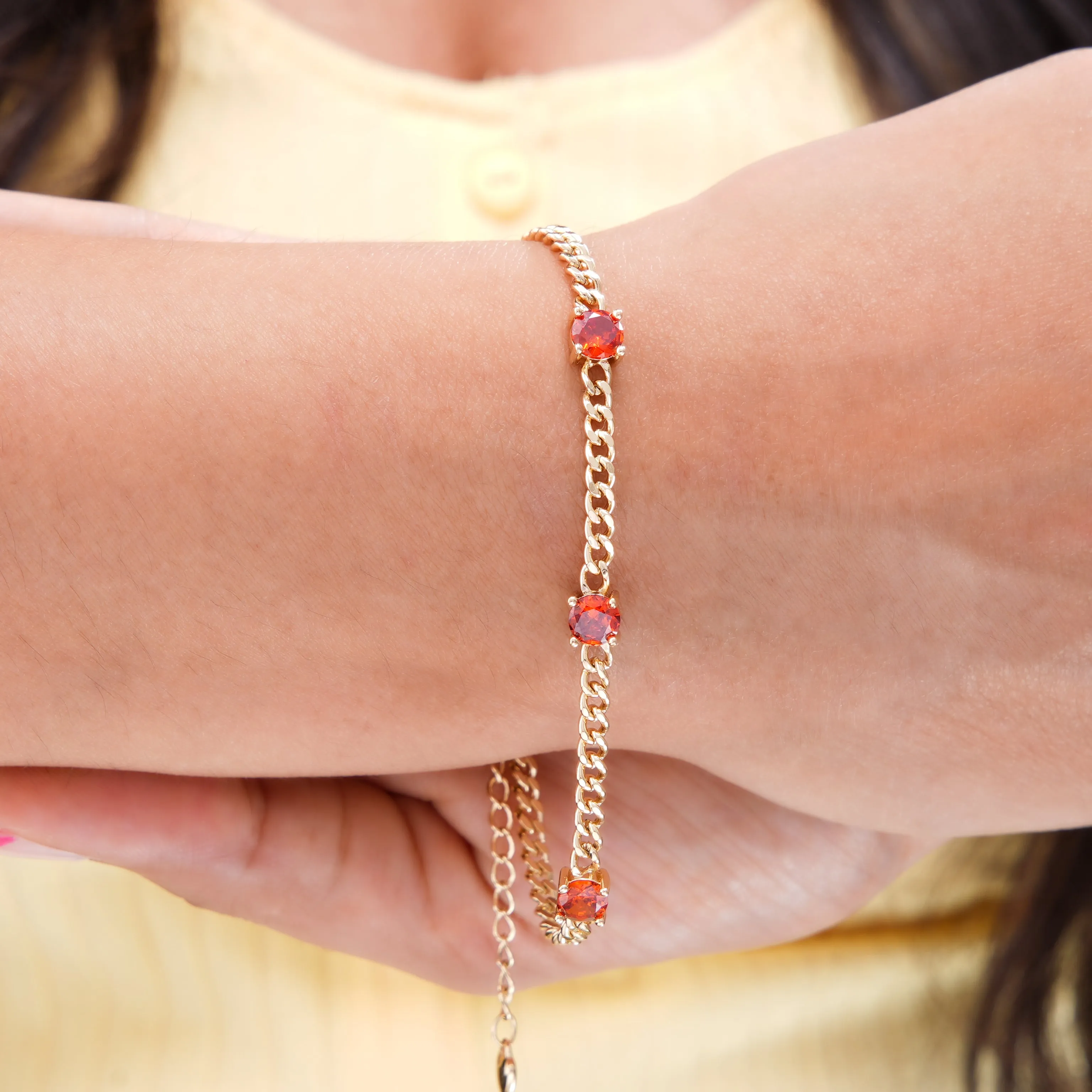 Margaret 18K Gold Plated Bracelet