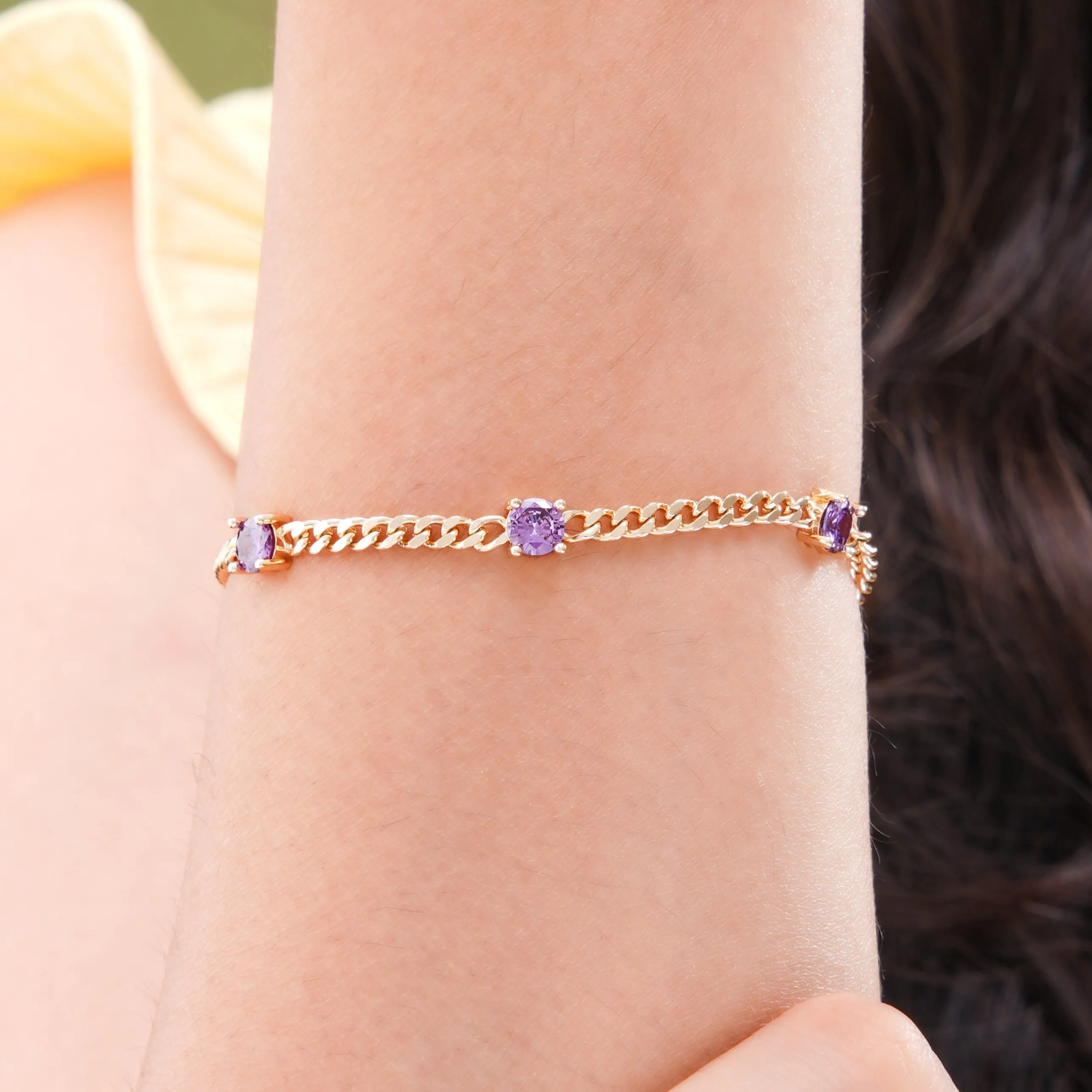 Margaret 18K Gold Plated Bracelet