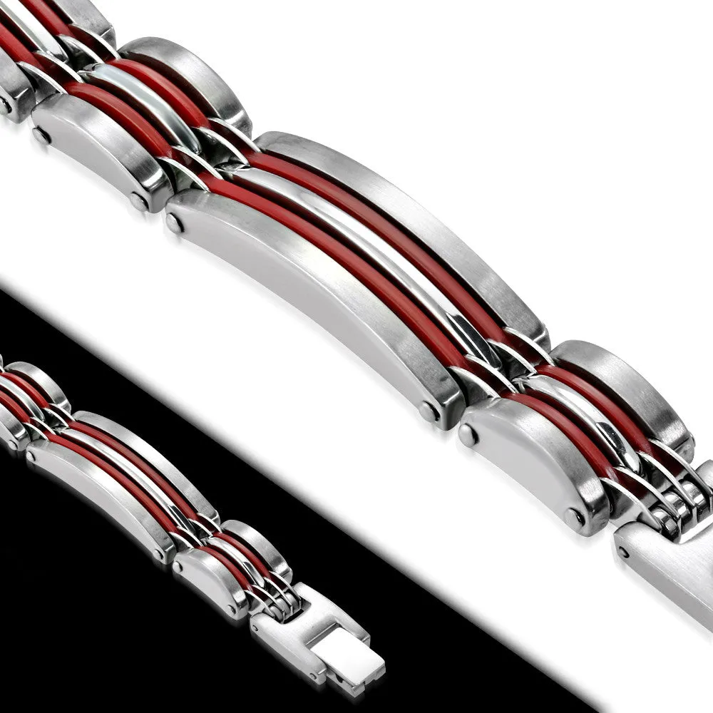 Masculine Link Bracelet