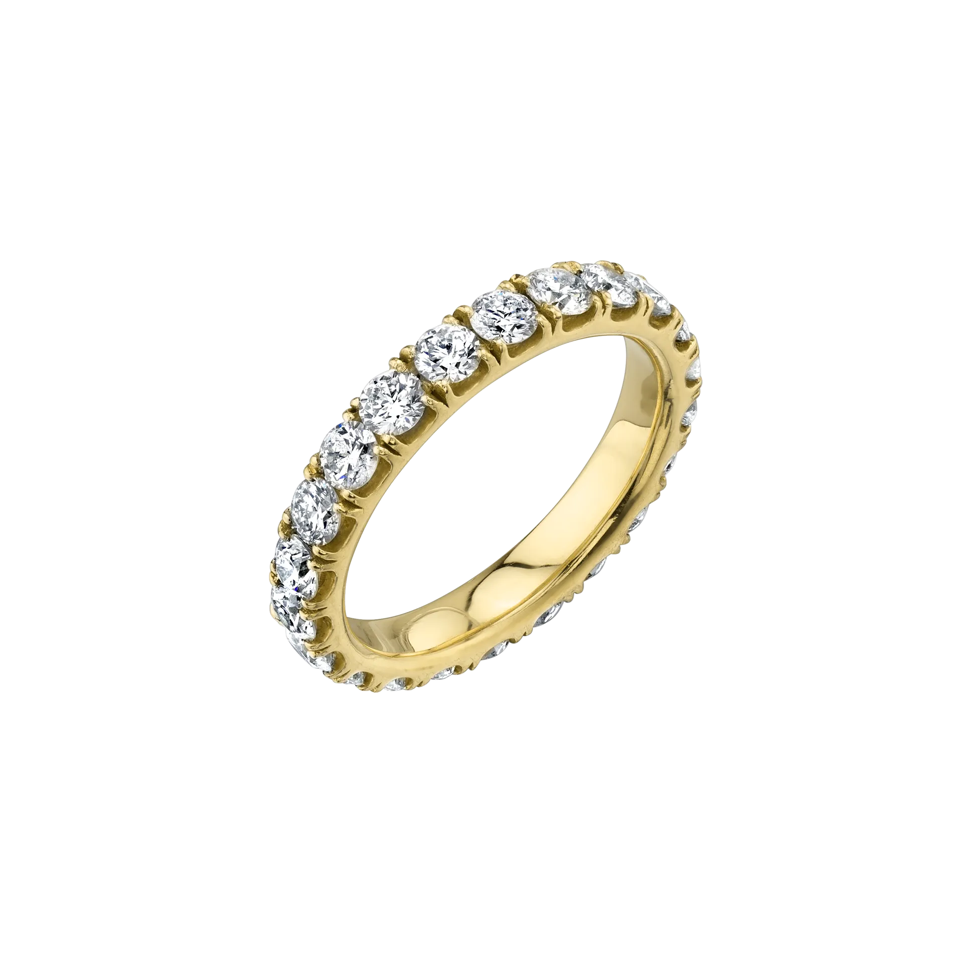 Master Axis Ring with White Diamonds