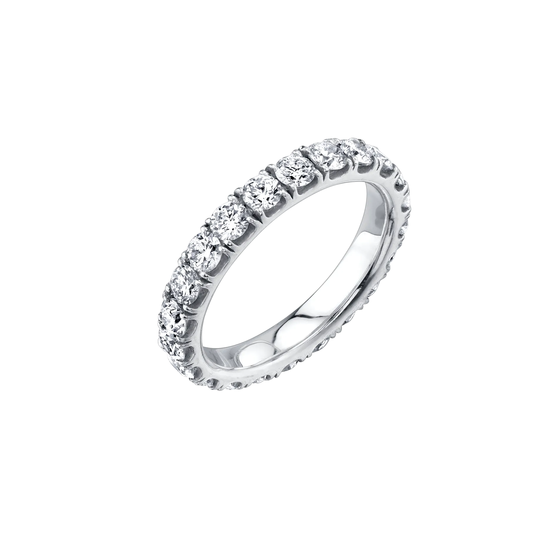 Master Axis Ring with White Diamonds
