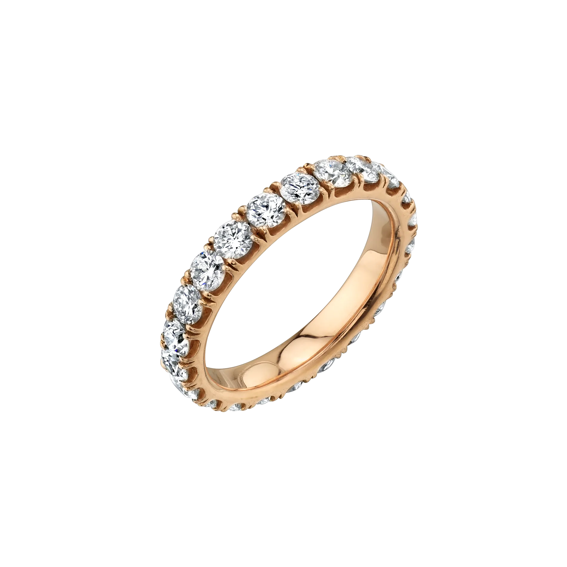 Master Axis Ring with White Diamonds