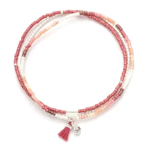 MB002 Chromacolor Bracelet Trio Blush Multi Silver