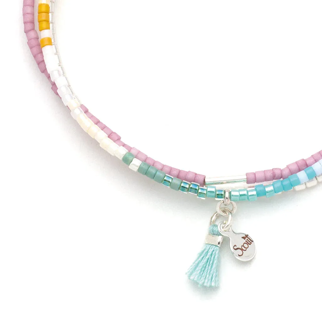 MB006 Chromacolor Bracelet Trio Bright Multi/Silver