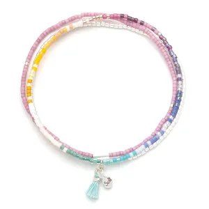 MB006 Chromacolor Bracelet Trio Bright Multi/Silver