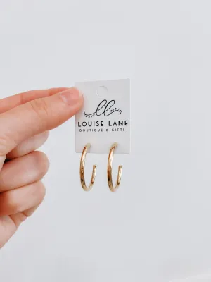 Medium Gold Hoops