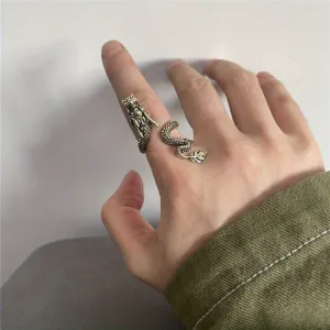 Men's Dragon Ring, Unique Design