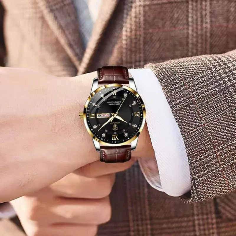 Men’s Outdoor Ready Waterproof Luminous Watch