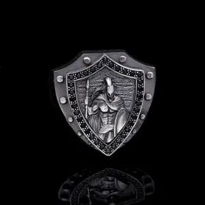 Men’s Sterling Silver Spartan Ring