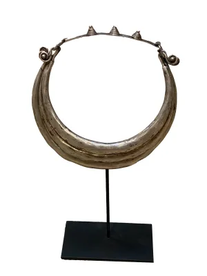 Miao Silver Necklace Sculpture
