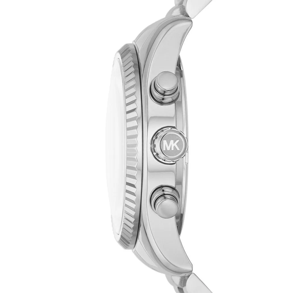 Michael Kors Women's Lexington Silver-Tone Watch