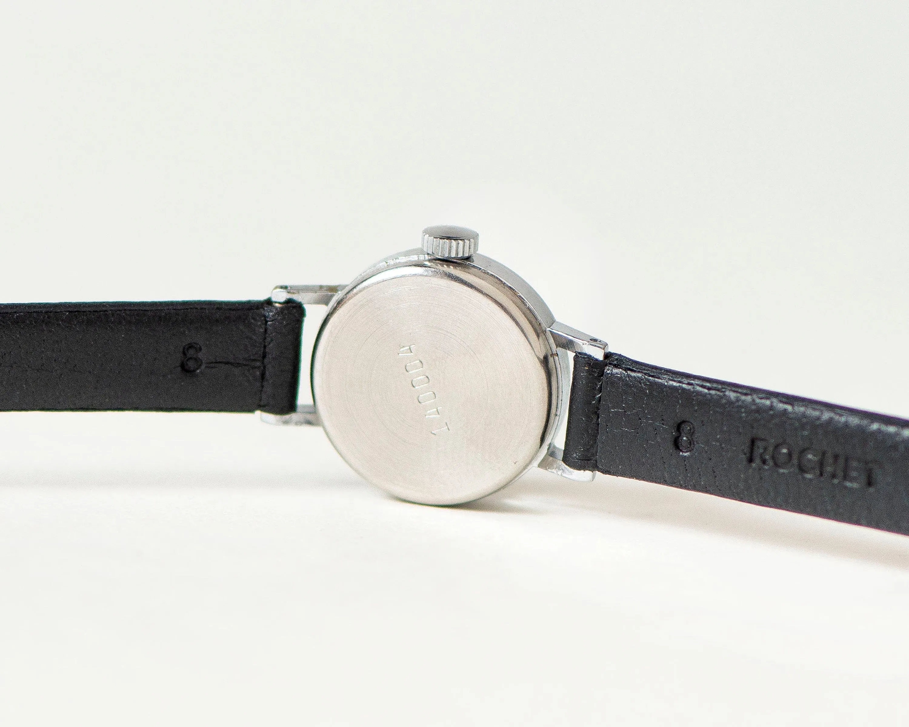 Micro watch for women simple Seagull, Arabic numerals watch for girlfriend, unique lady's watch small silver shade, new premium leather band