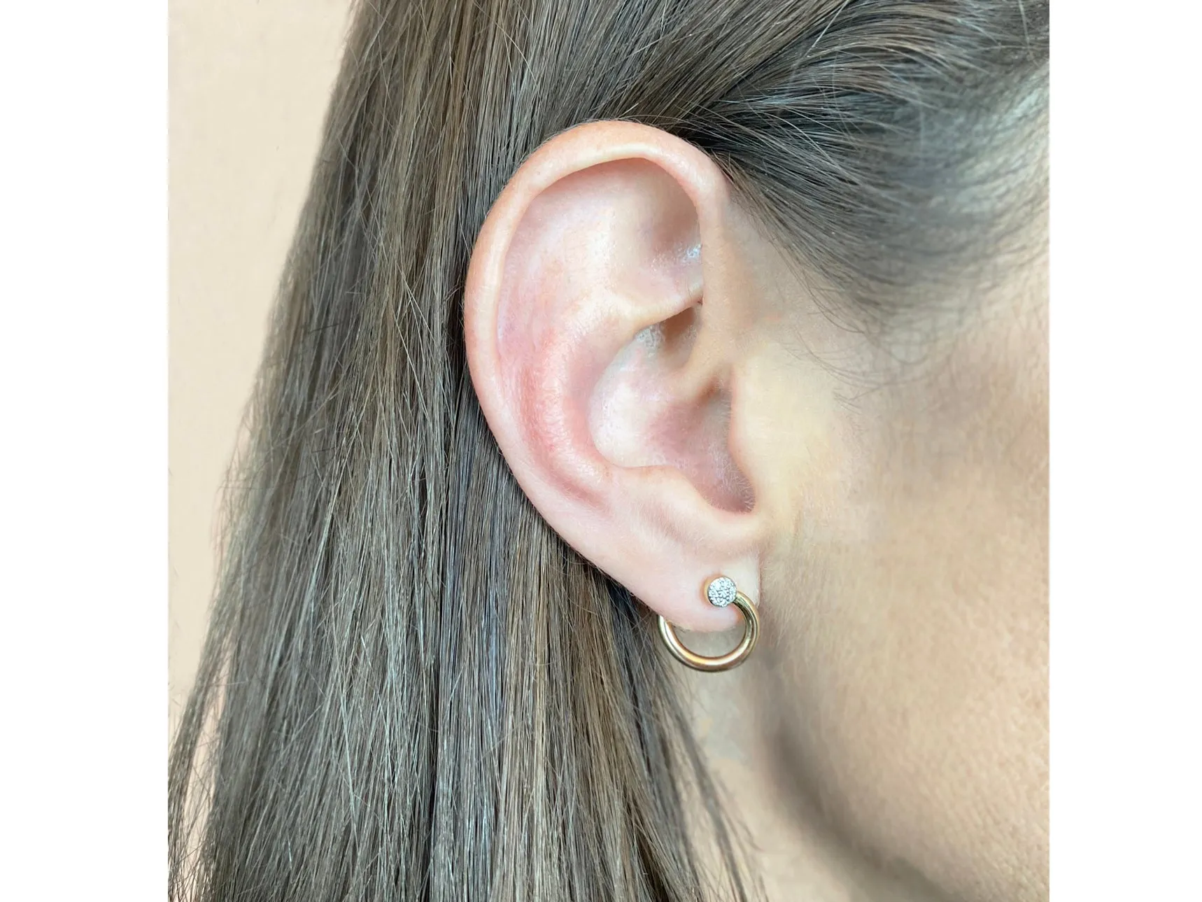 Mini Affair Wire Fan Earrings