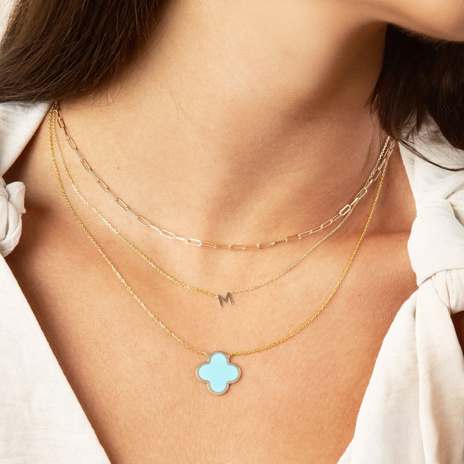 Mini Initial Necklace
