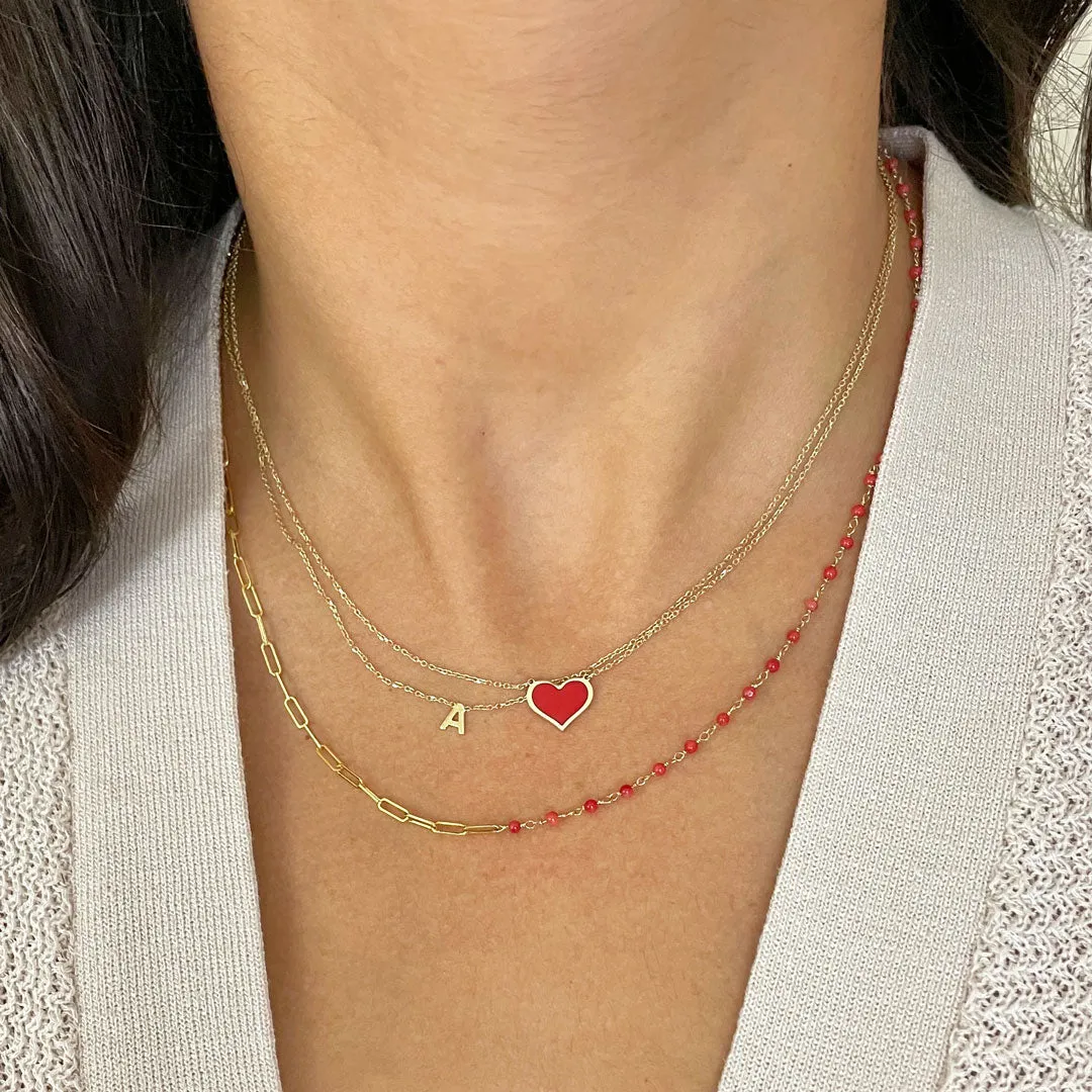 Mini Initial Necklace