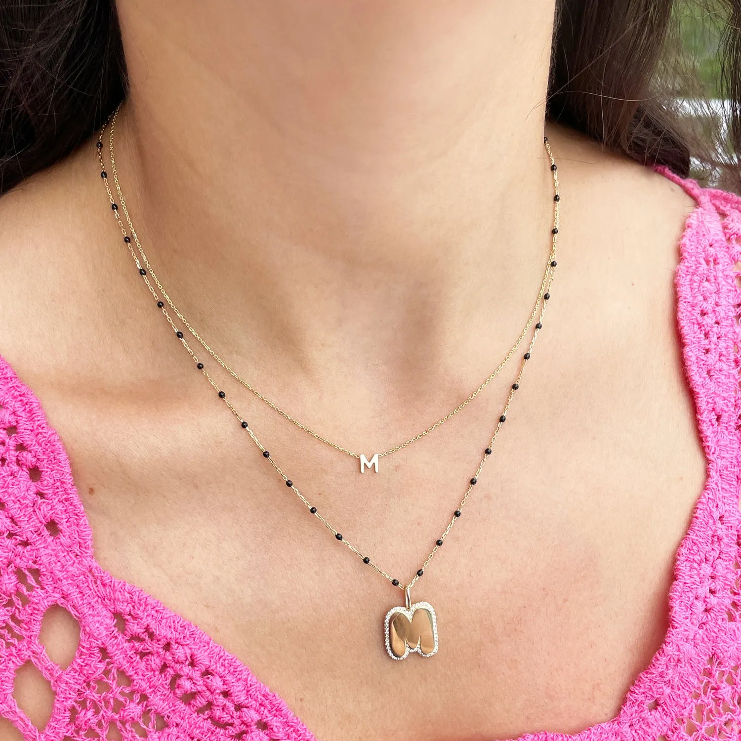 Mini Initial Necklace