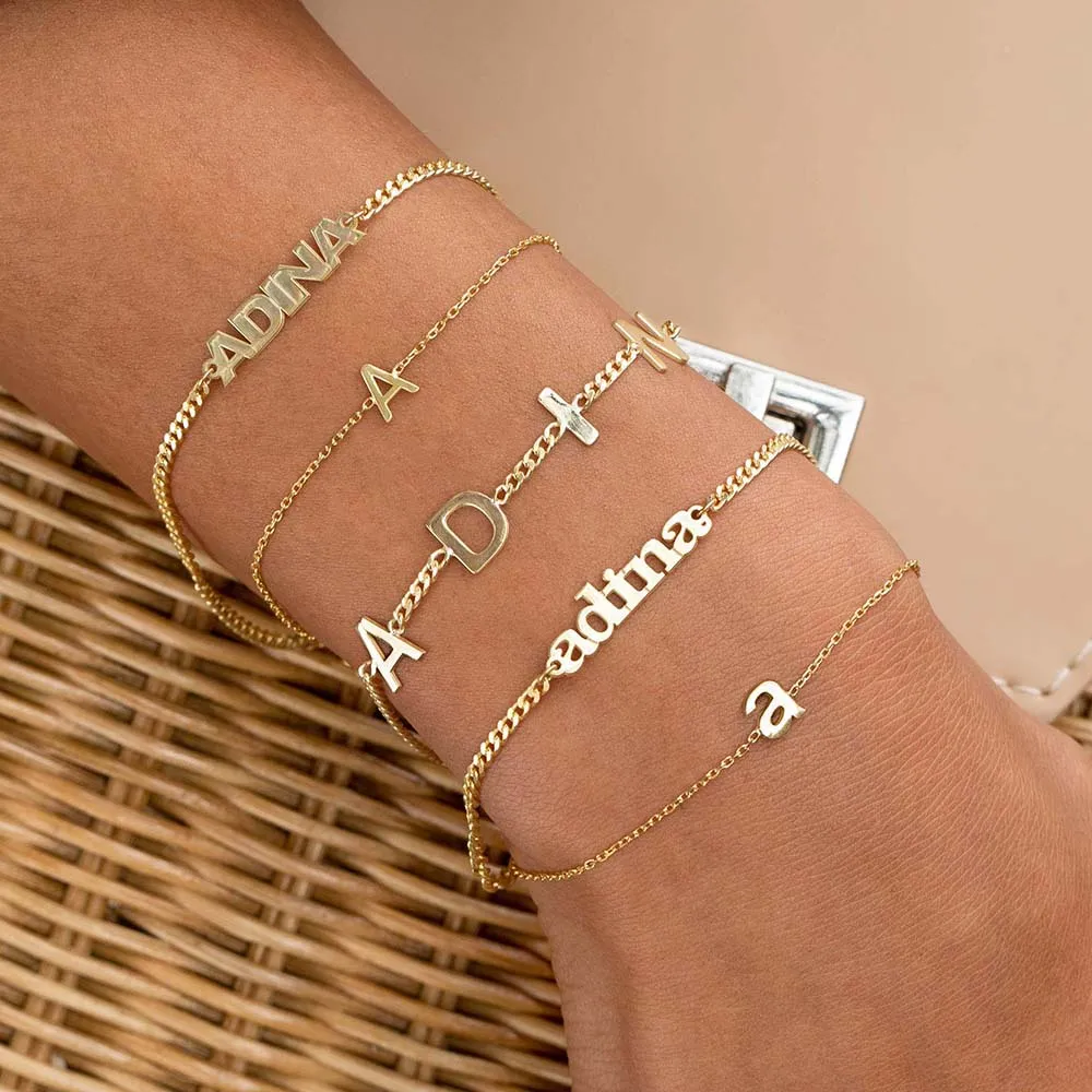 Mini Nameplate Bracelet