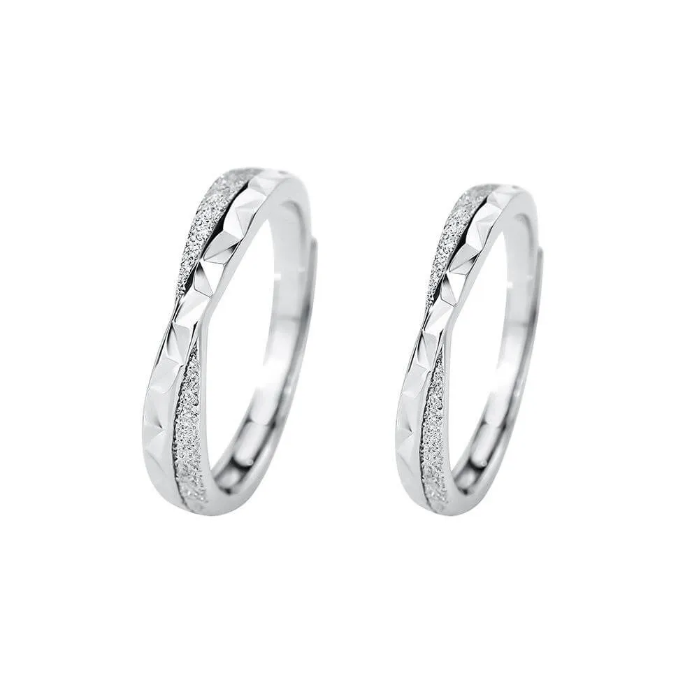 Minimalist Luxury Matching Rings