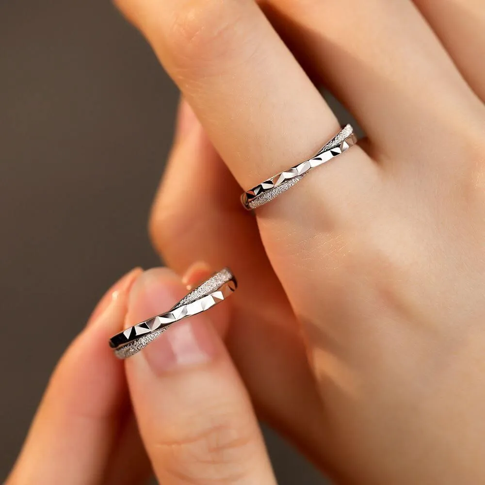 Minimalist Luxury Matching Rings
