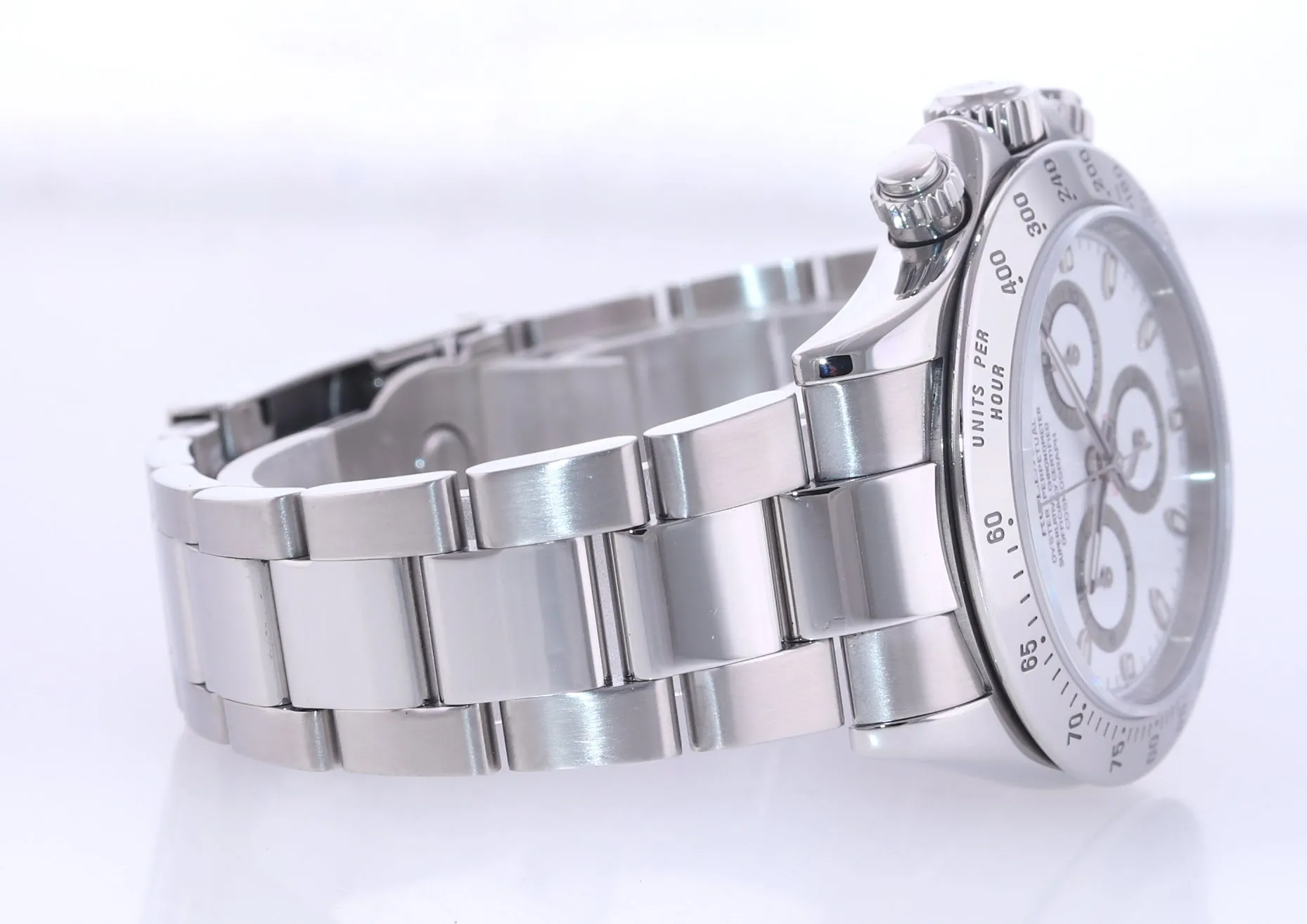 MINT 2008 PAPERS Rolex Daytona 116520 White Dial Steel 40mm Watch Box