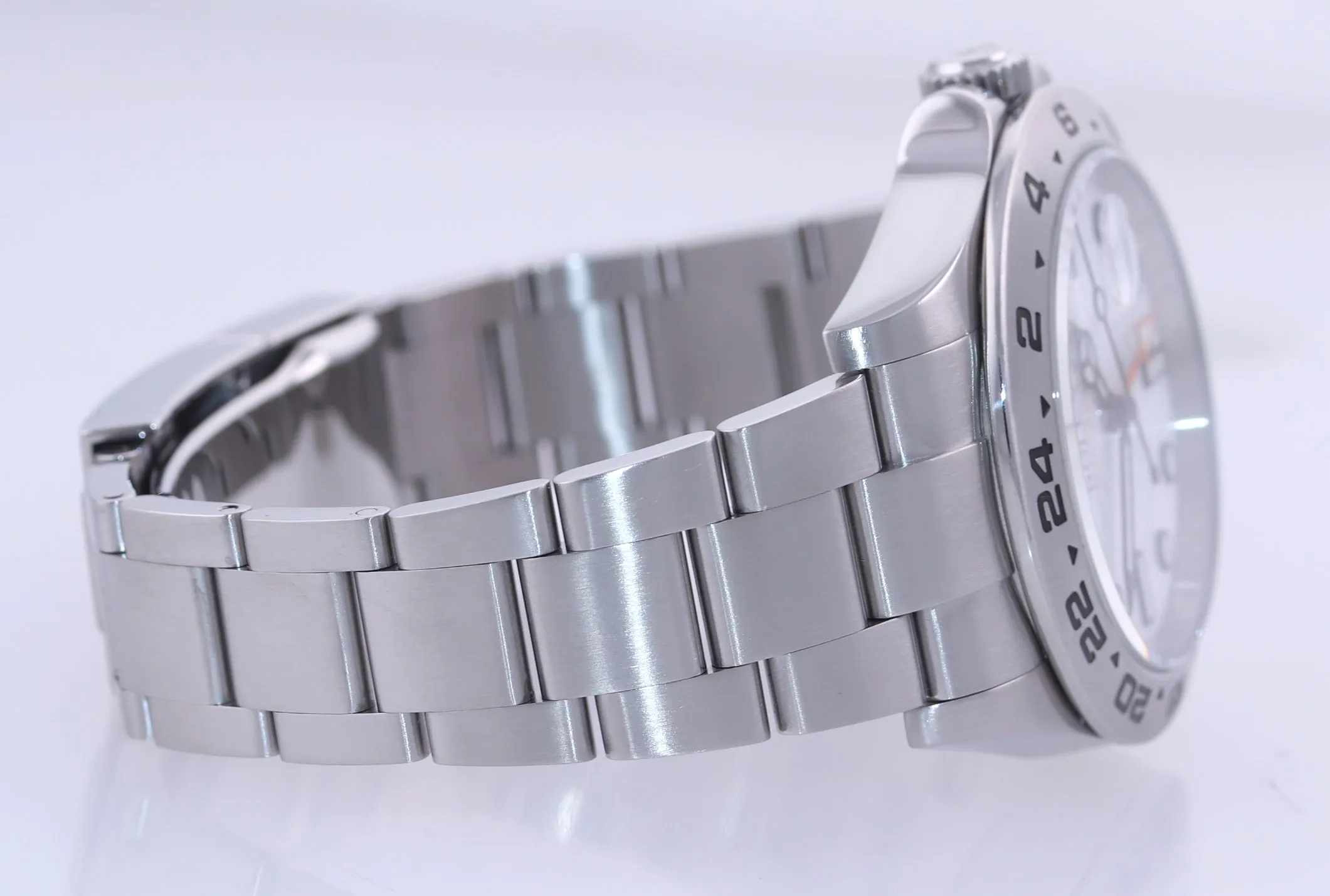 MINT 2020 Rolex Explorer II 42mm Polar 216570 White Steel Oyster GMT Watch Box