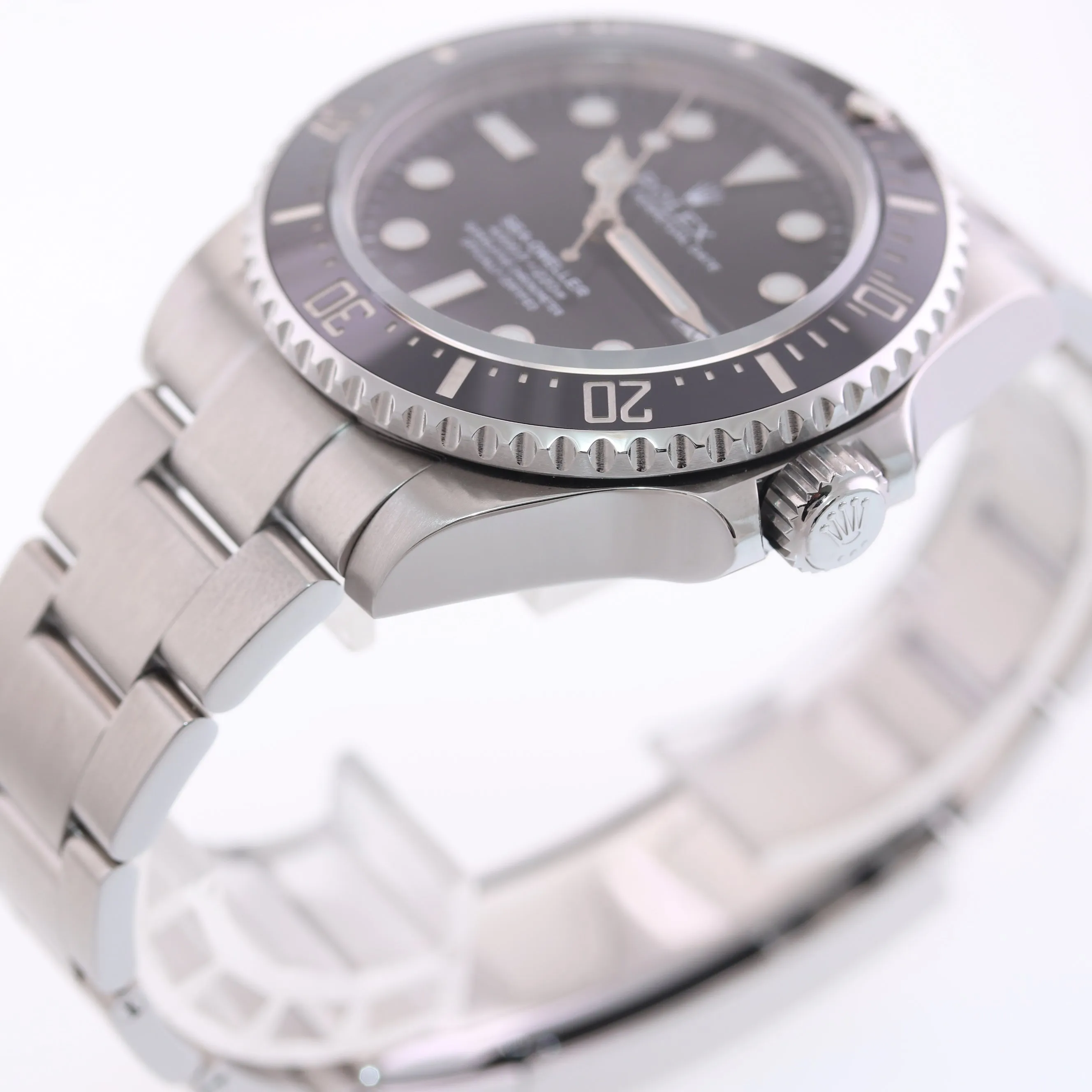 MINT Rolex 116600 Seadweller SDK4 4000 Steel Black 40m Ceramic Dive Watch Box