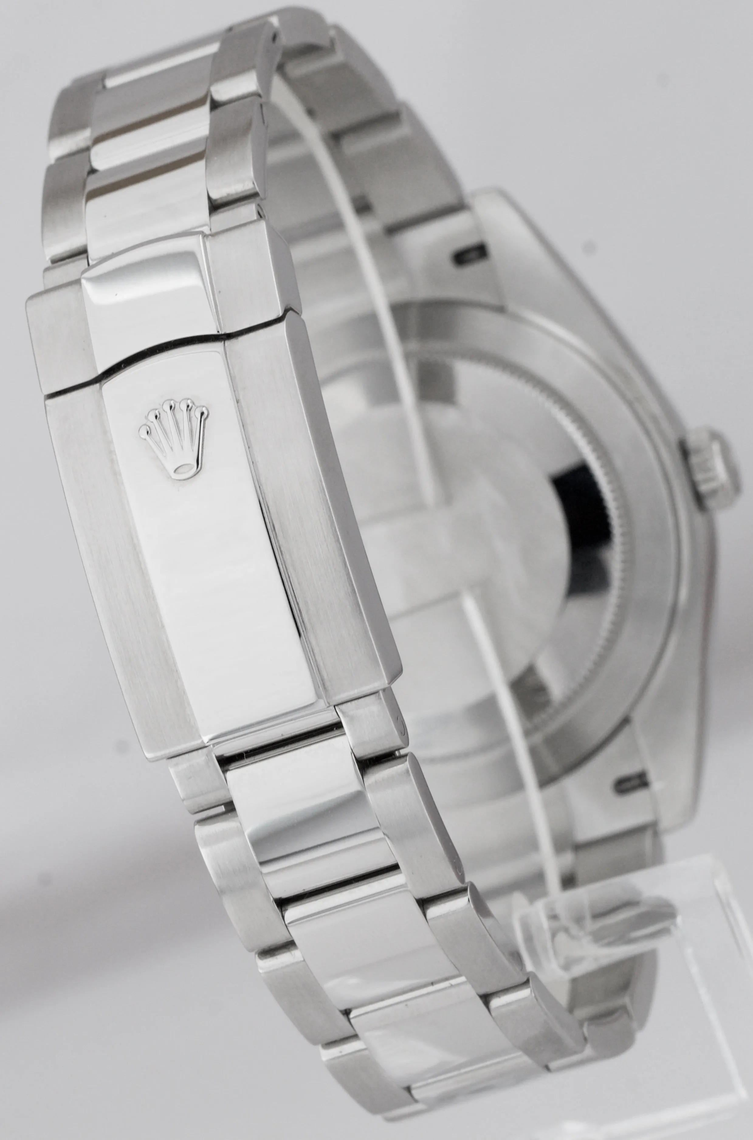 MINT Rolex DateJust II Blue Smooth Stainless Steel 41mm Oyster Watch 116300