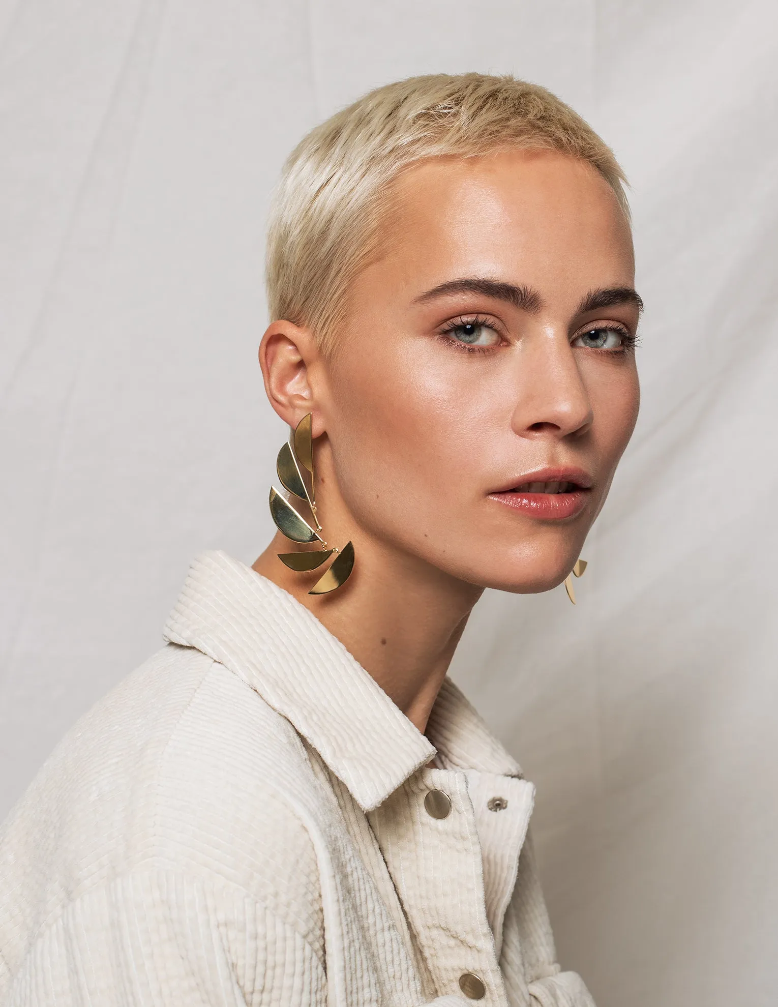 Mobile earrings <br>Gold Vermeil