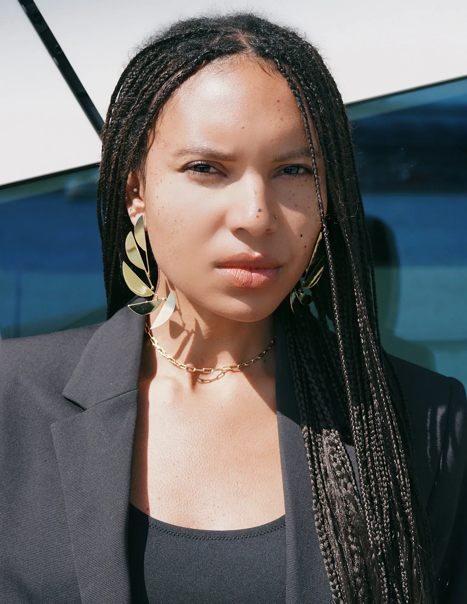 Mobile earrings <br>Gold Vermeil