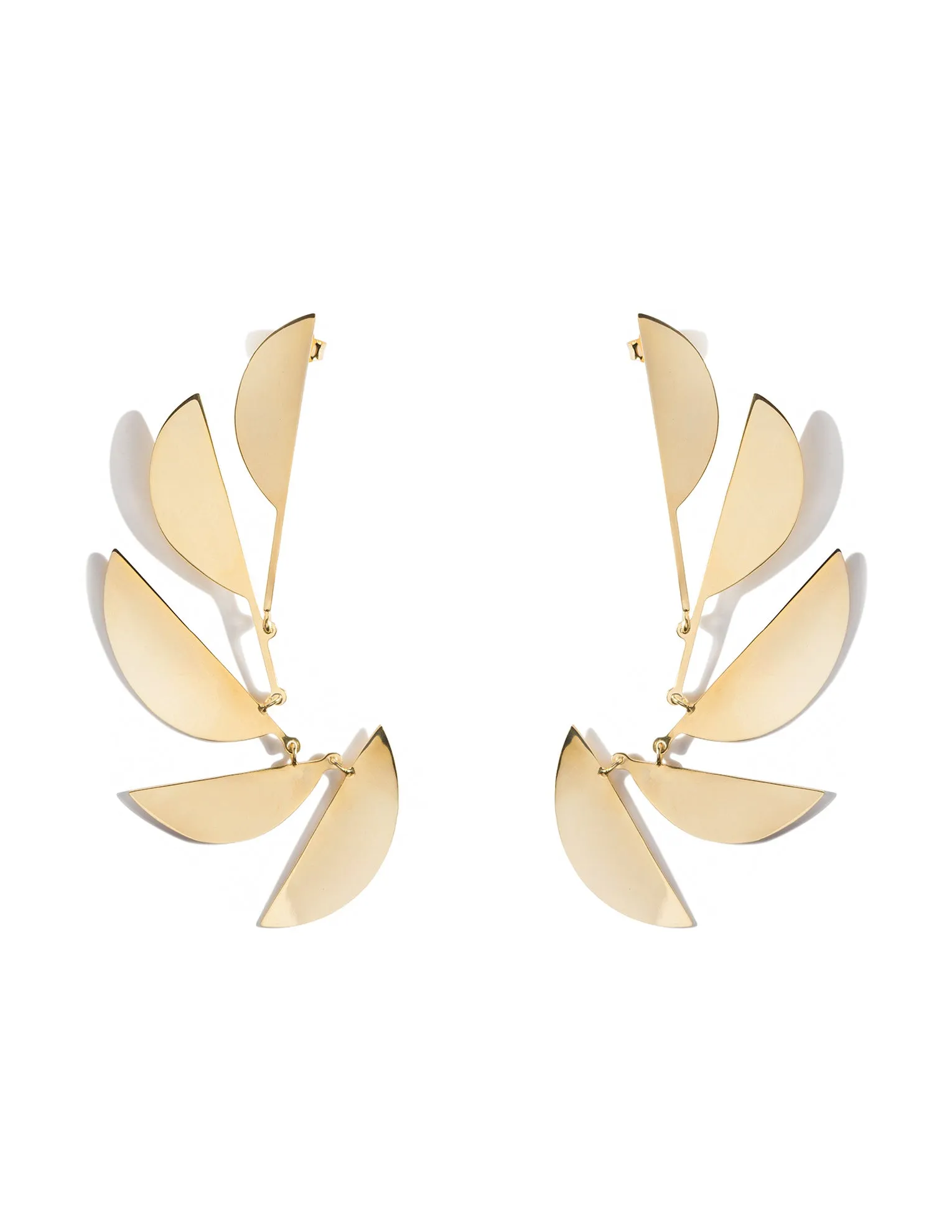 Mobile earrings <br>Gold Vermeil