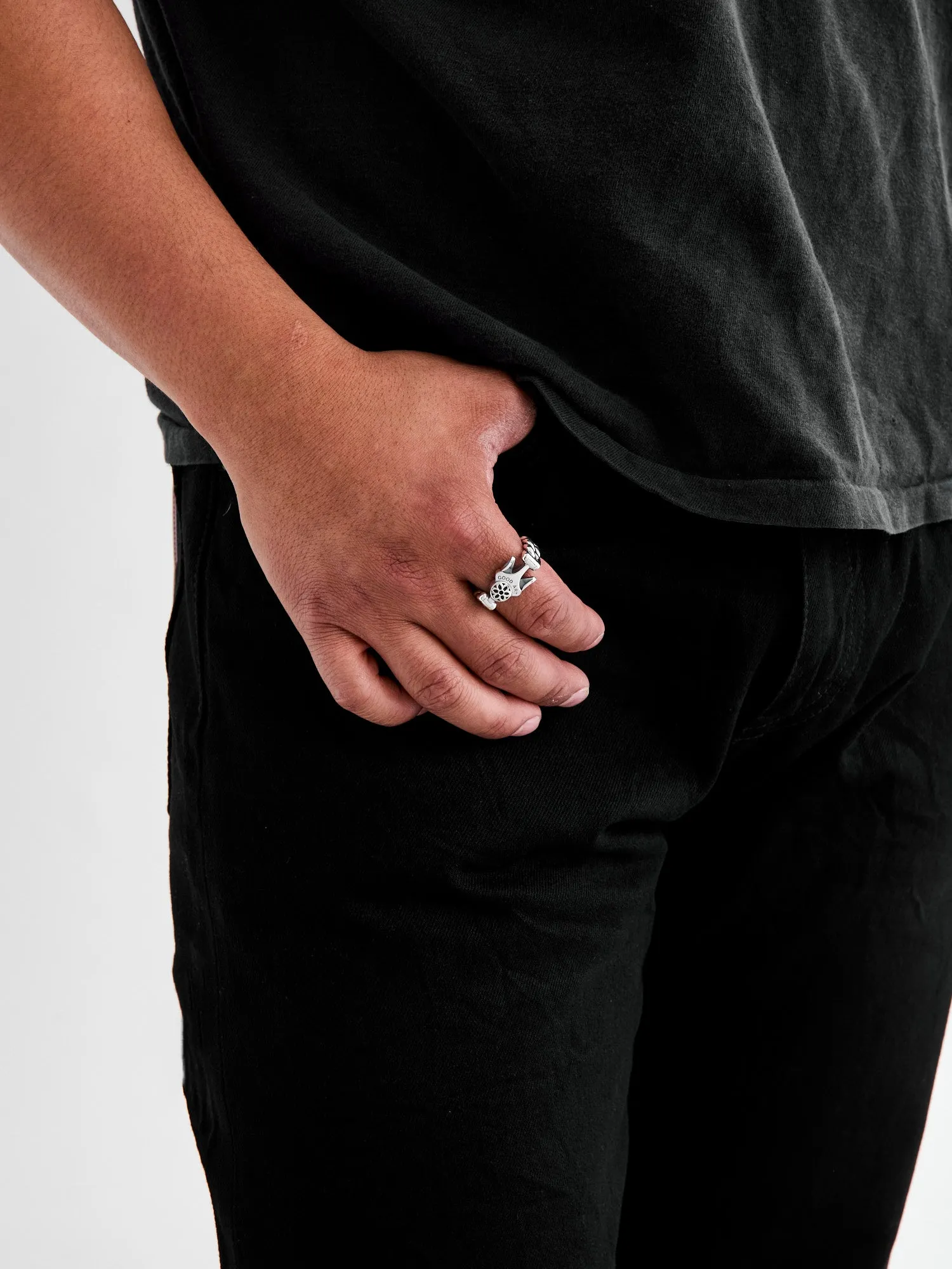 Model 10 Ring A in Sterling Sliver