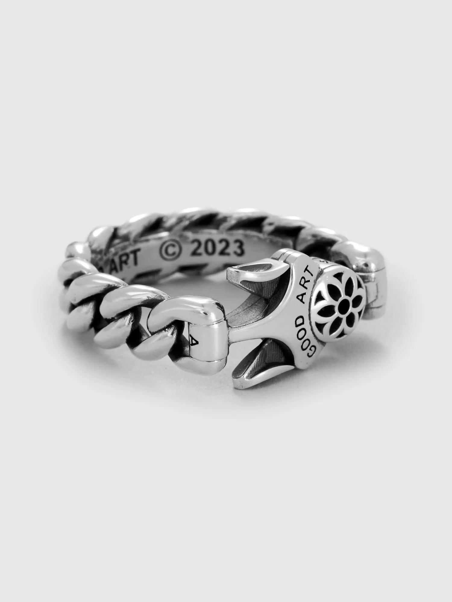 Model 10 Ring A in Sterling Sliver