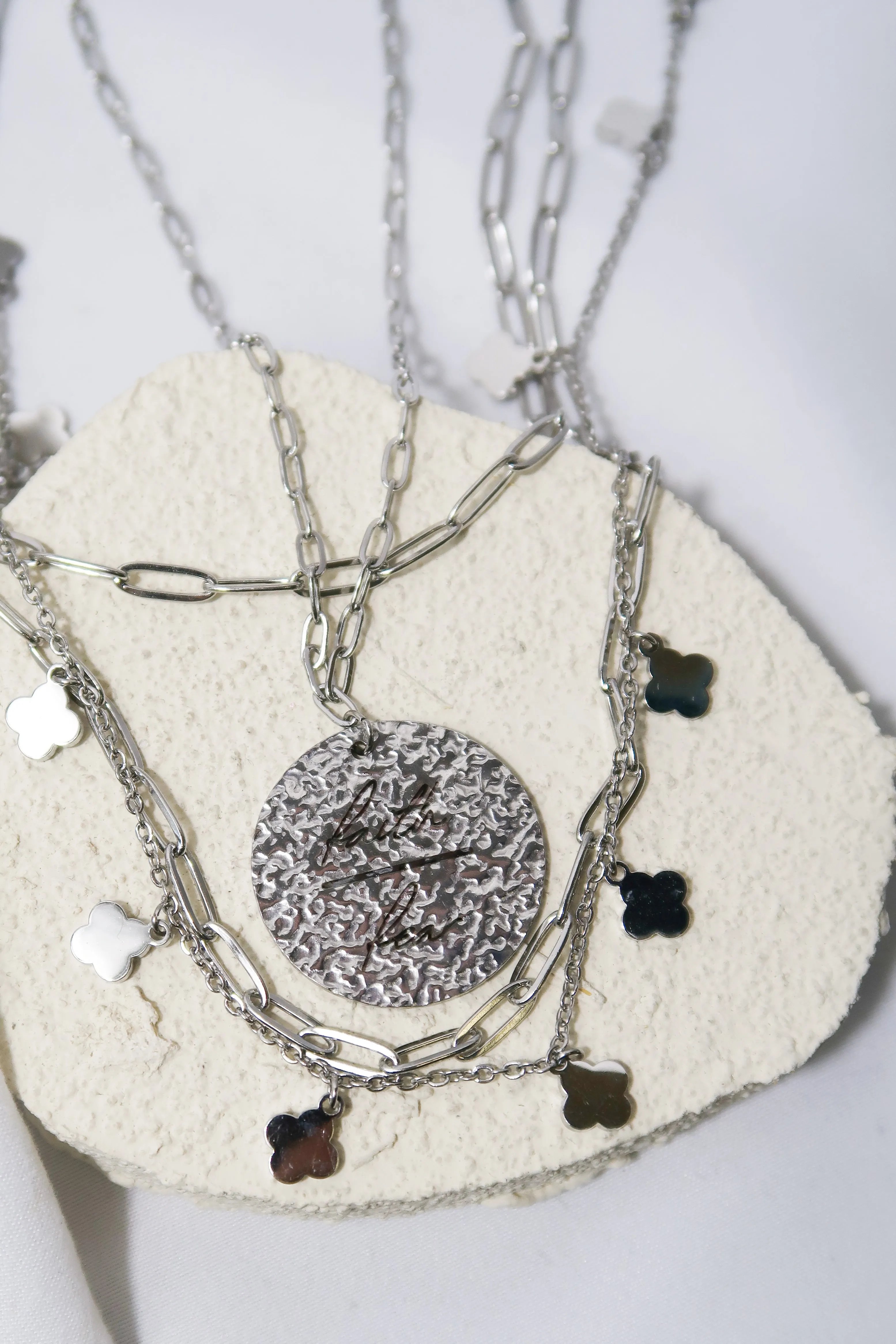 Modern Day Mama Be Bold 316L Stainless Steel Layering Trio