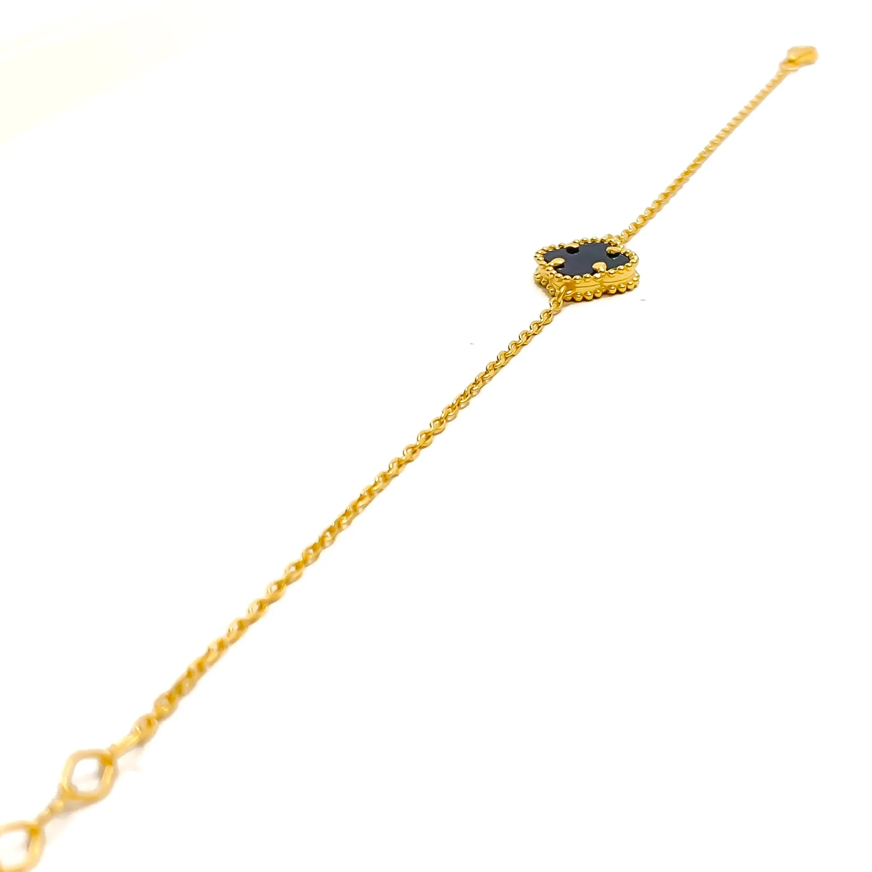 Modern Stylish 21k Gold Bracelet
