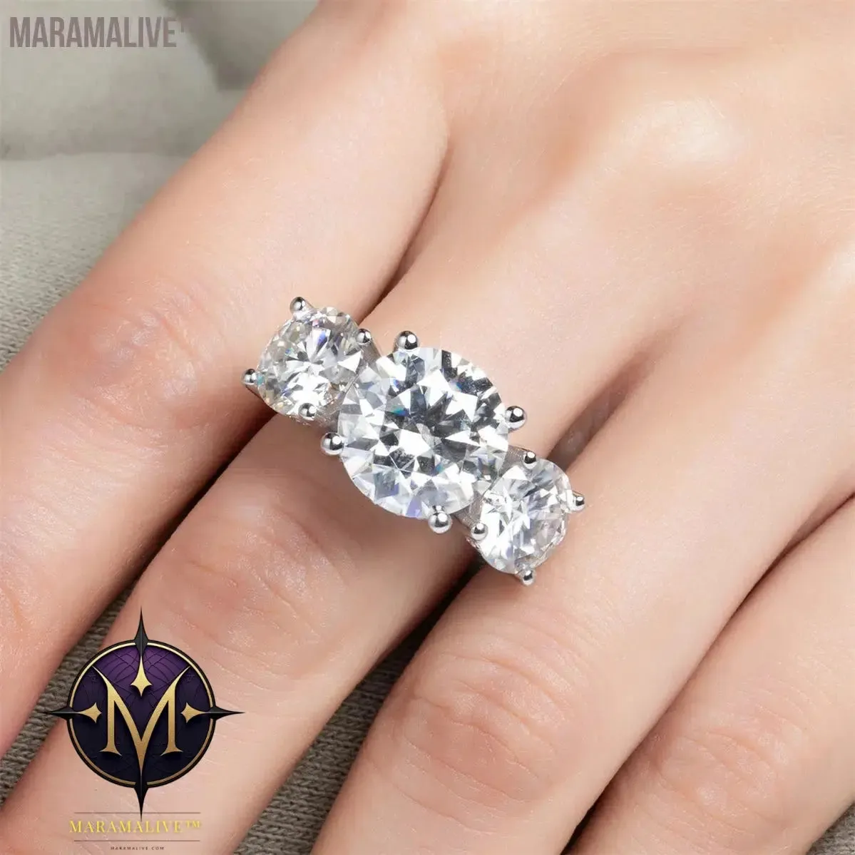 Moissanite Engagement Rings - Stunning For Any Bride