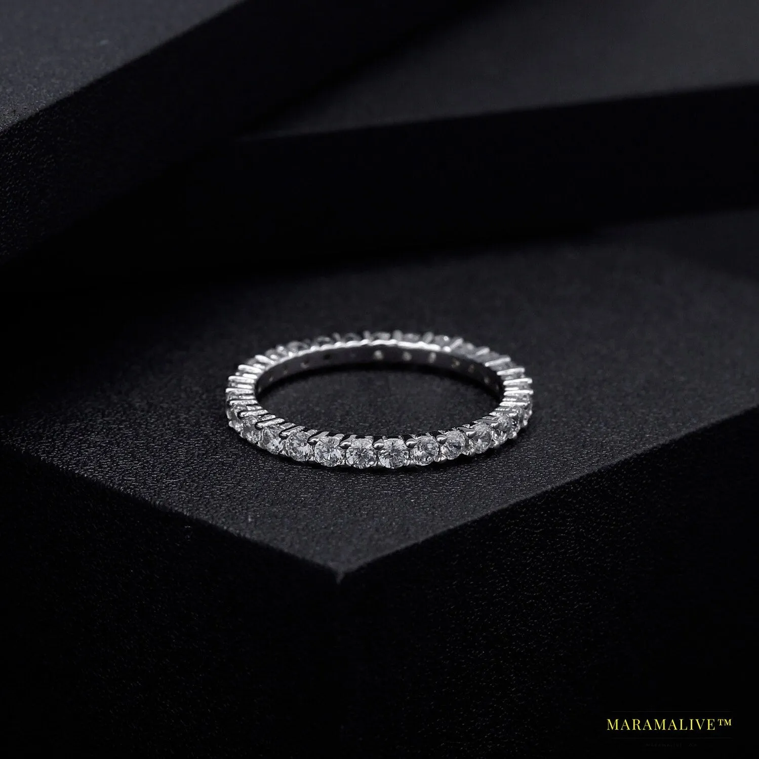 Moissanite Lab-Made Diamond Ring: Precious and Ethical Luxury Jewelry