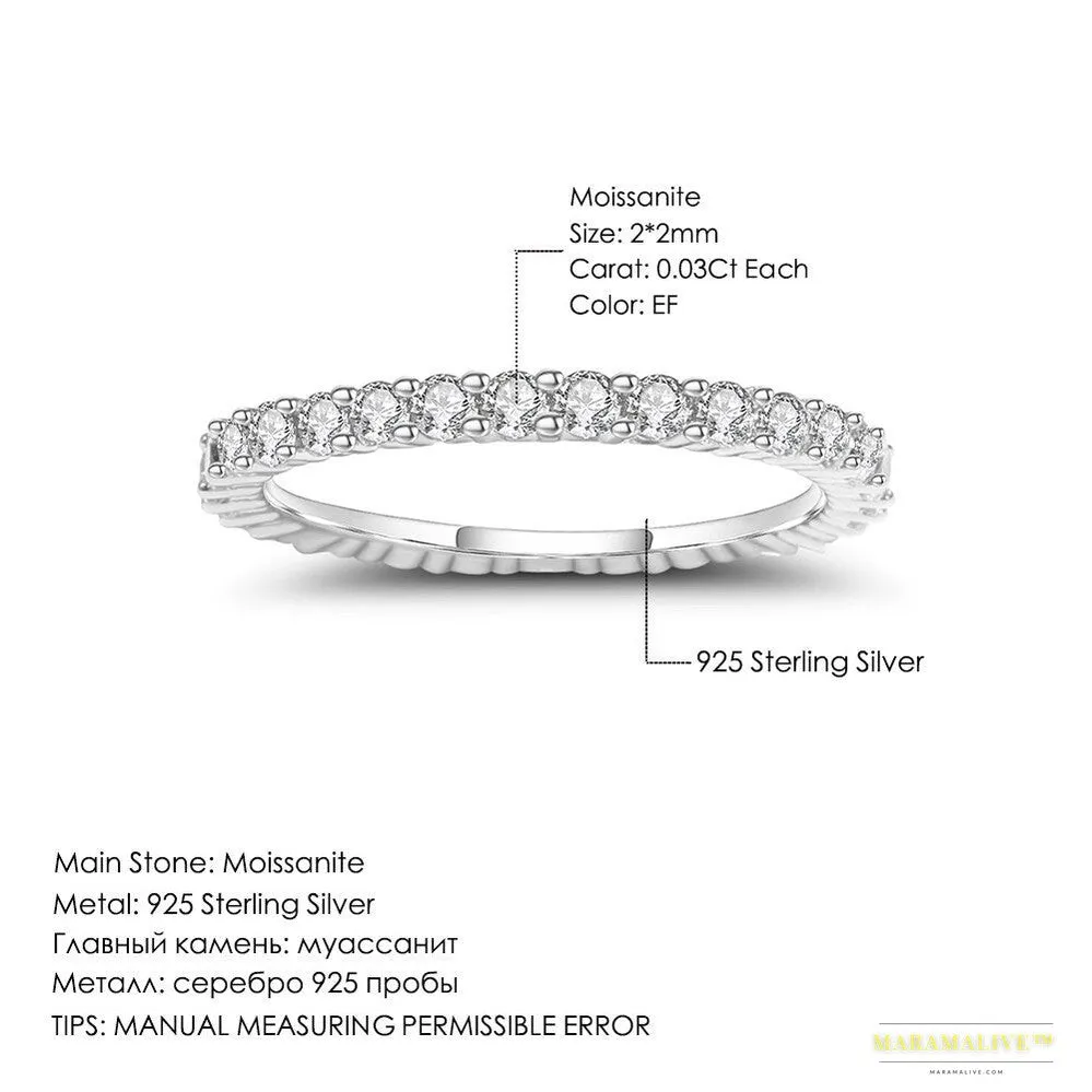 Moissanite Lab-Made Diamond Ring: Precious and Ethical Luxury Jewelry
