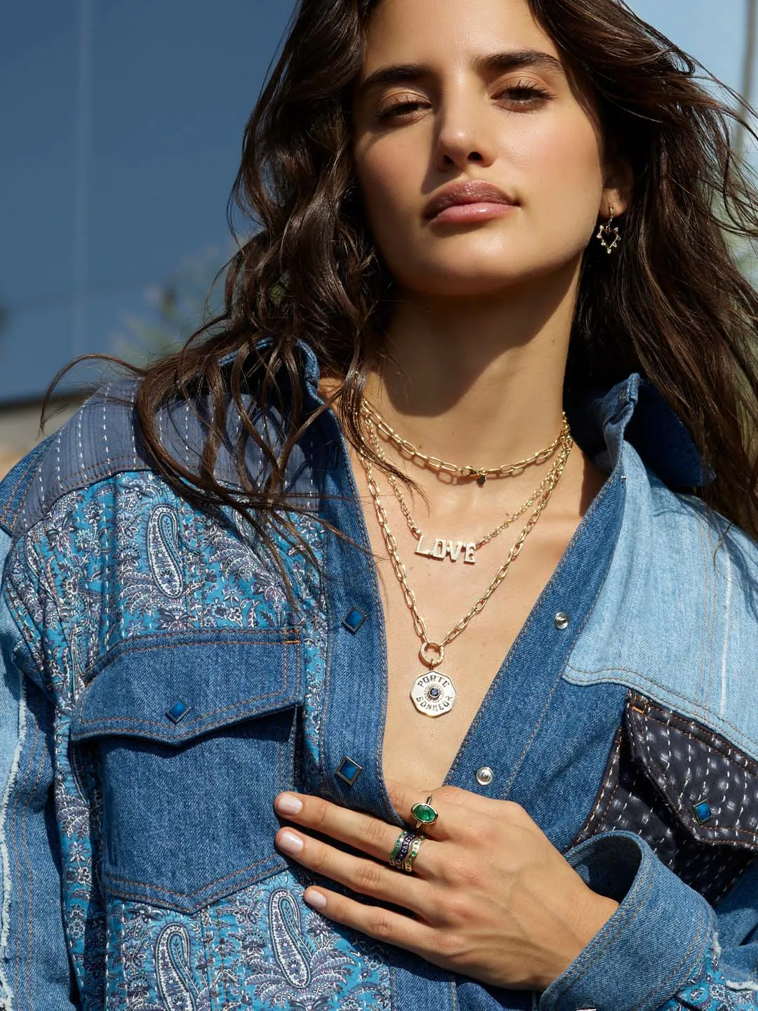 Nameplate Necklace "Love"