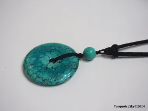 Natural turquoise necklace 17 grams