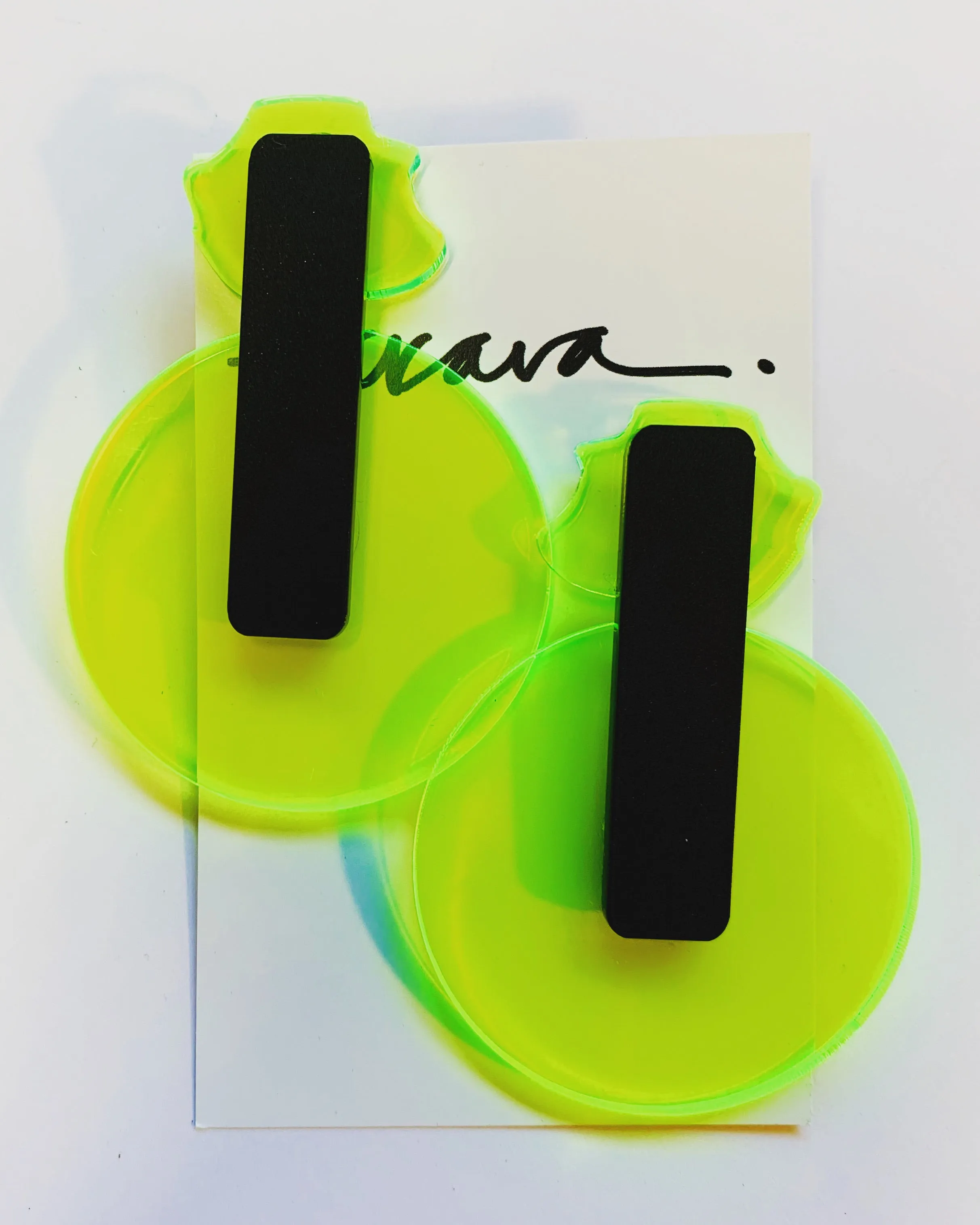 Neon Earrings