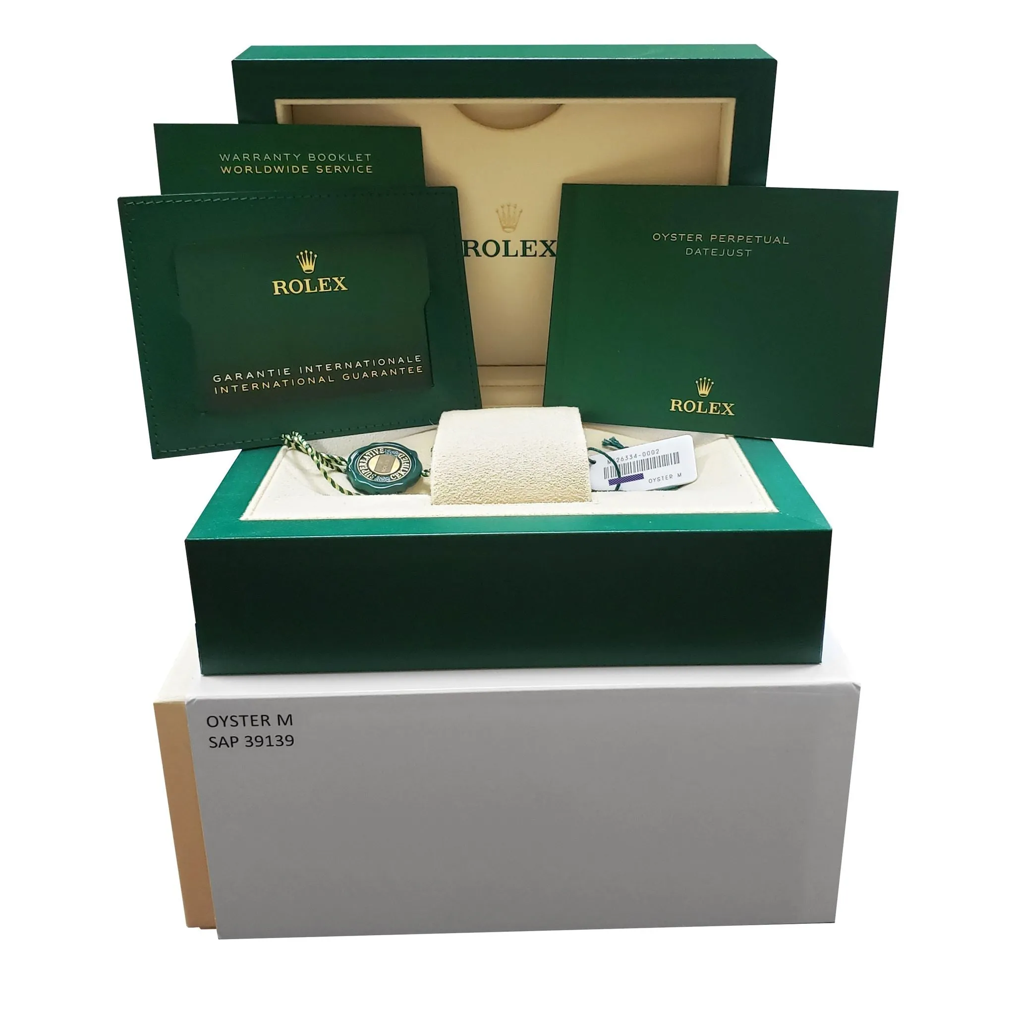 NEW MAR 2023 Rolex DateJust 41 Blue Stainless Steel JUBILEE Watch 126334 B P