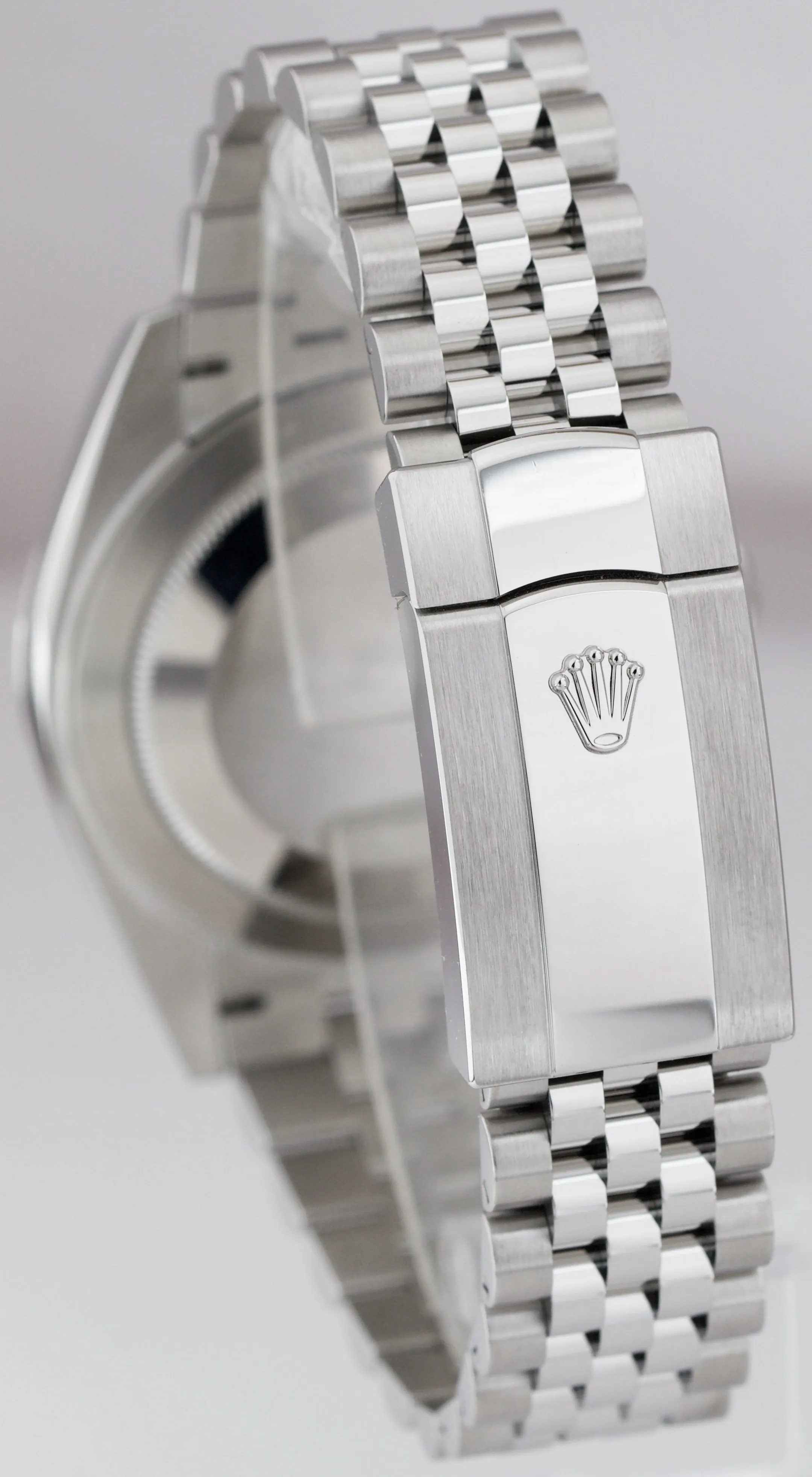 NEW MAR 2023 Rolex DateJust 41 Blue Stainless Steel JUBILEE Watch 126334 B P