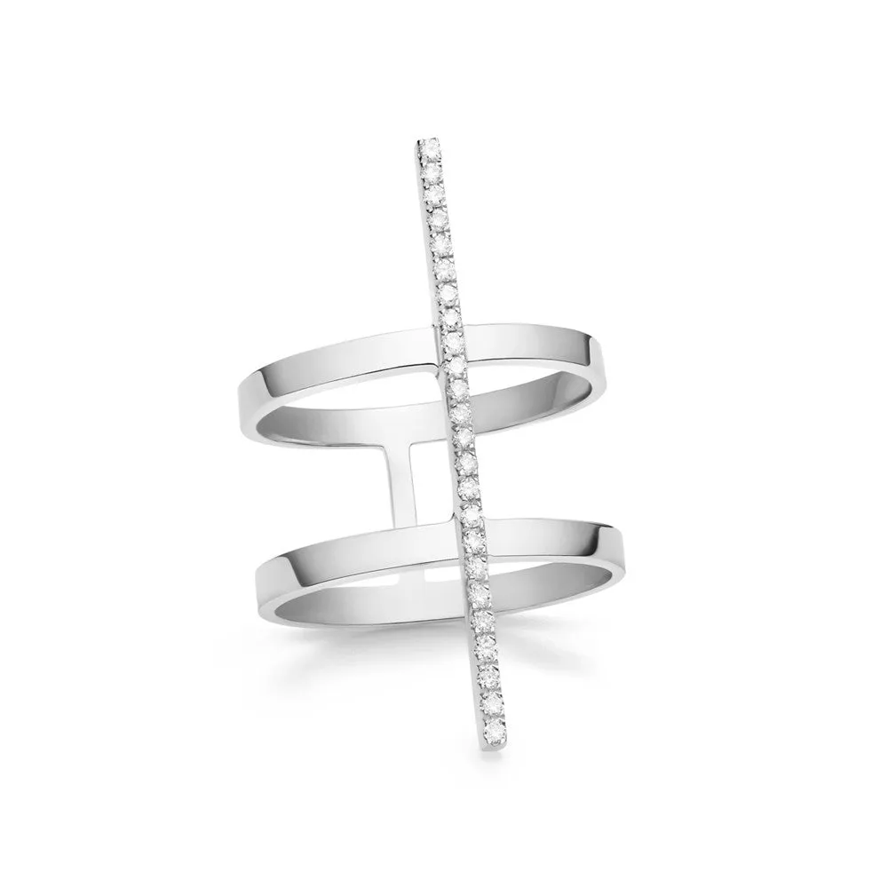 Nico Ring | White Diamonds