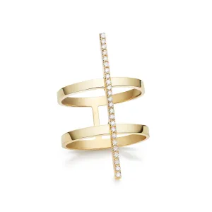 Nico Ring | White Diamonds