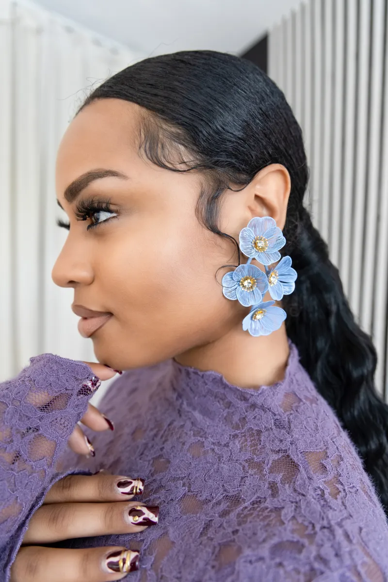 Oh Baby Blue Earrings