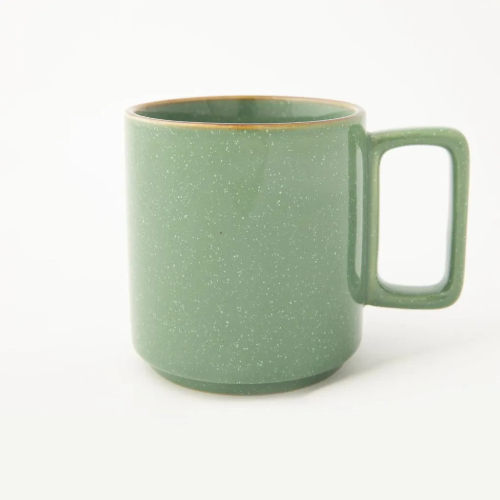 Omada Flat Stackable Mug 400ml  Green OM-0000040